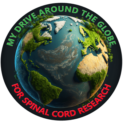 My Drive Around the Globe for Spinal Cord Research